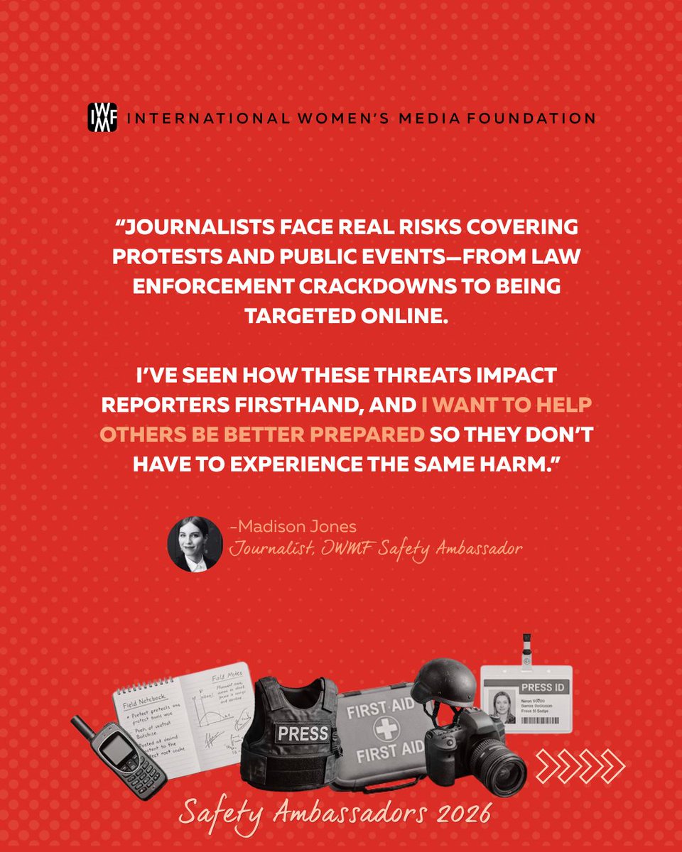 International Women's Media Foundation tweet media