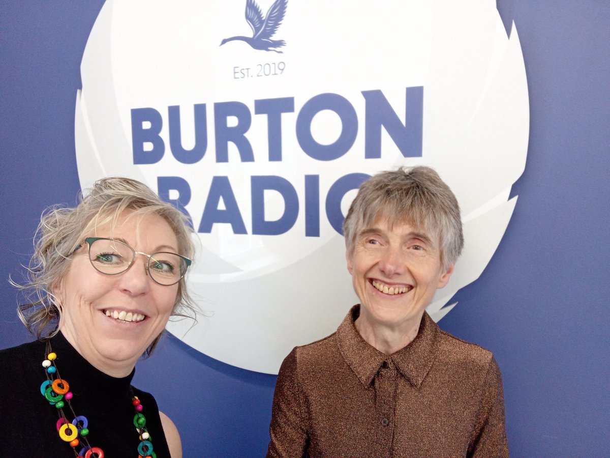 sallyjenkinsuk's tweet image. Had a lovely time at Burton Radio being interviewed by Debbie from Scribes Aloud. I had headphones 🎧 and a microphone 🎤- the full works!
The program will go out early June to coincide with the publication of 'Because You're Worth It'.
#authorlife #radiostar #bookcommunity