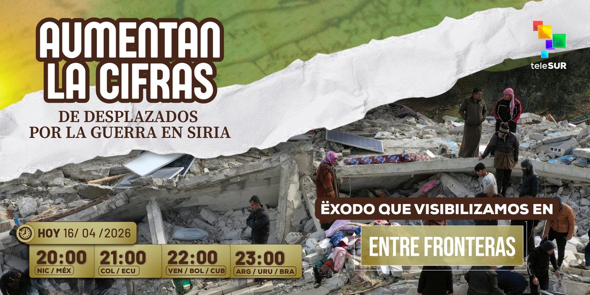 Promos teleSUR tweet media