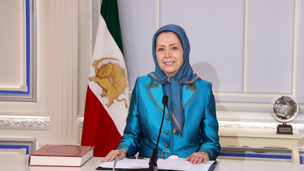 مریم رجوی tweet media