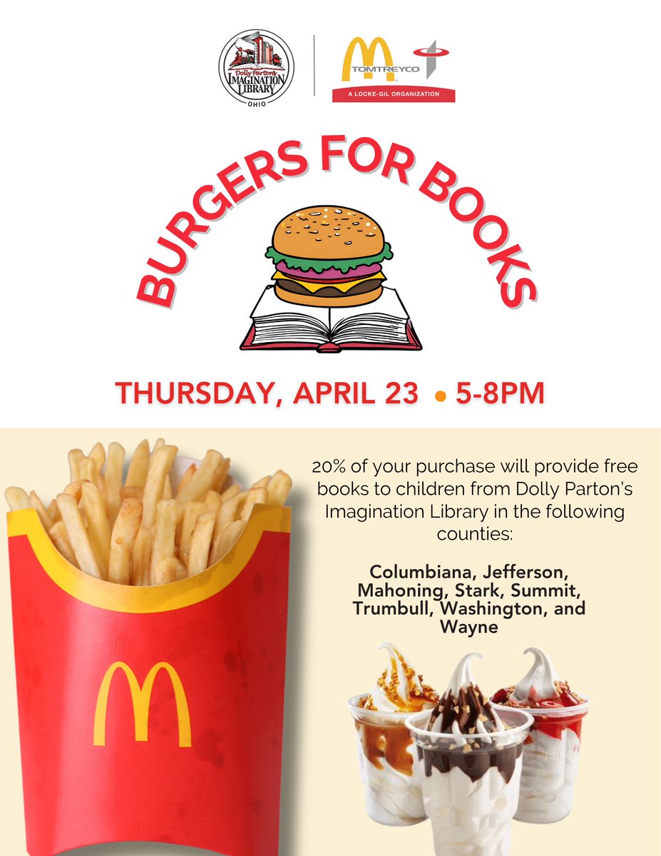 Dolly Parton's Imagination Library of Ohio tweet media