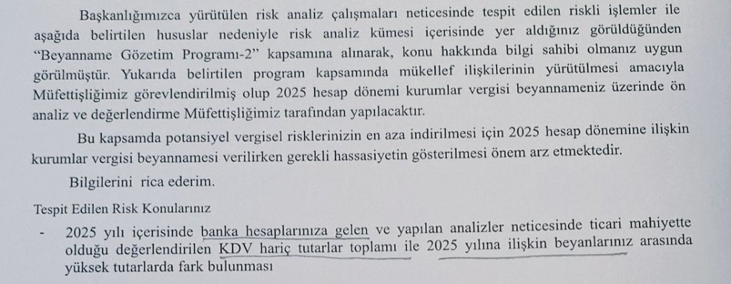 Vergi Mevzuatı ve Mali Danışmanlık tweet media