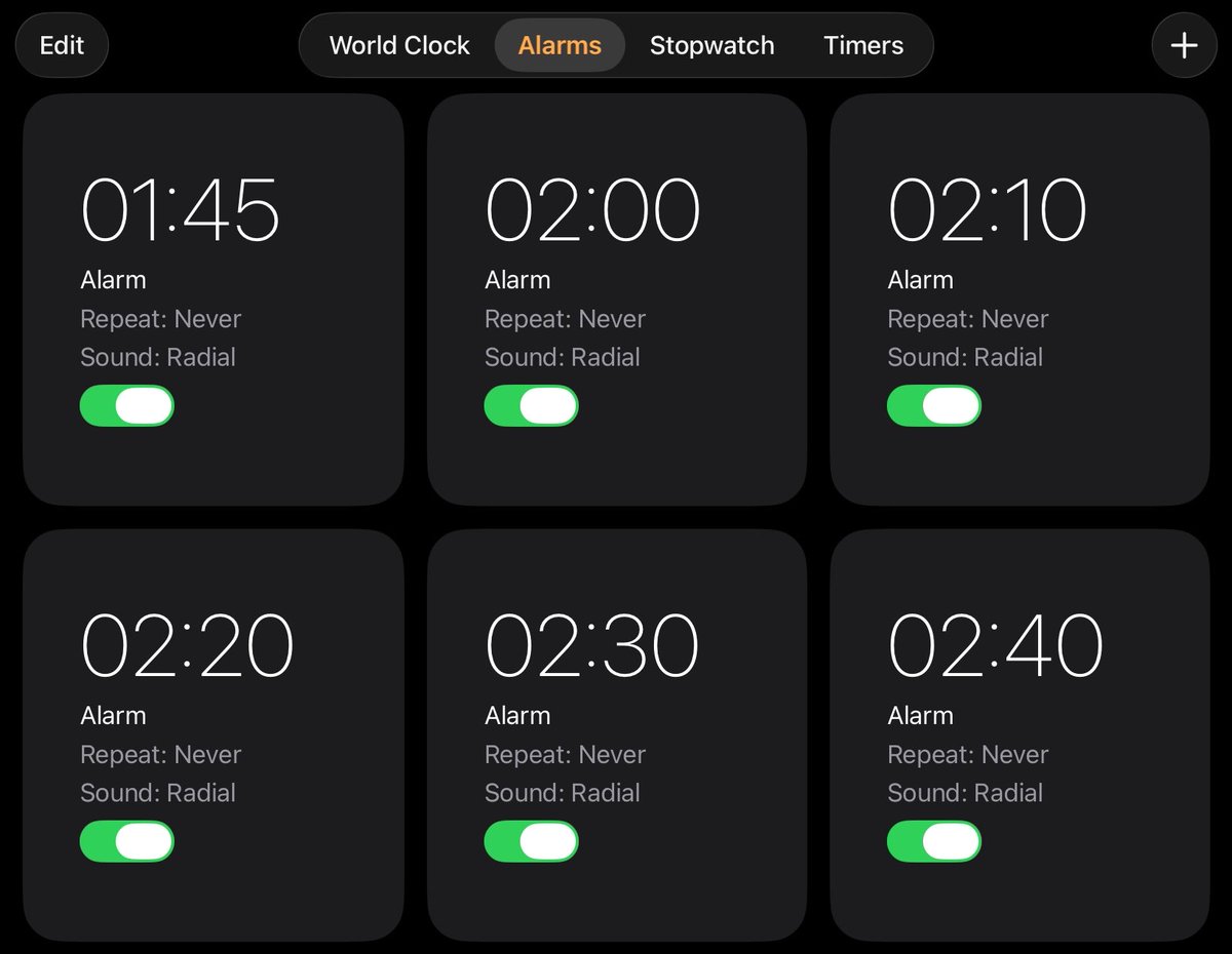 awa nalang talaga kung di ako magising mamayang 3am 😞