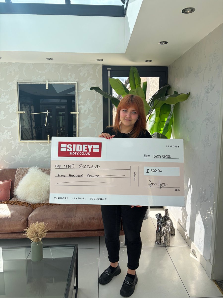 sideysolutions's tweet image. 🎉 Congrats to Amy, our latest Staff Charity Draw winner!

Amy has donated £500 to MND @MNDScotland,  supporting people affected by motor neurone disease and funding vital research.

Proud to see our team making a difference!

#MakingADifference #CharityStaffDraw #TeamSidey