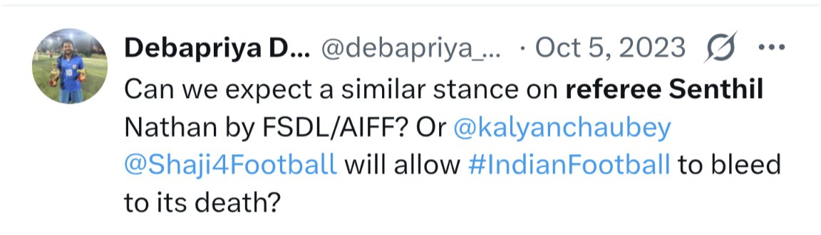 Debapriya Deb tweet media