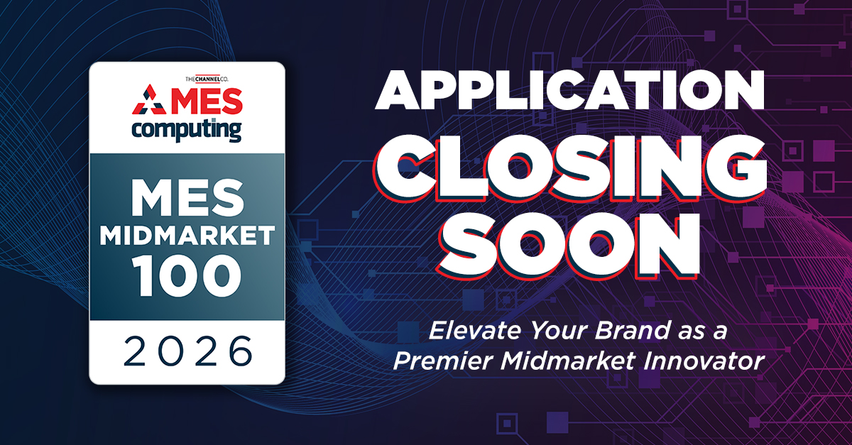 TheChannelCo's tweet image. Midmarket IT leaders are under constant pressure to do more with less, move faster, and stay competitive.

🏆 The #MESMidmarket100 Awards recognize the #vendors whose technology actually makes that possible. 

If you’re building solutions that help #midmarket organizations scale