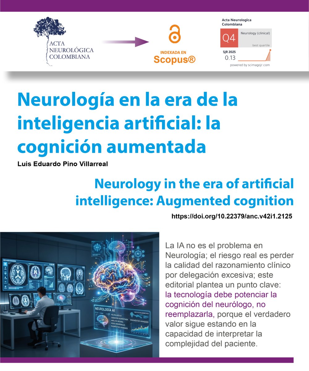Revista Acta Neurológica Colombiana tweet media