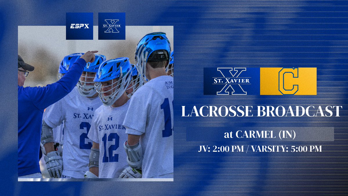 ESPX_'s tweet image. Today on ESPX: @stx_lacrosse at @CarmelVlax 

🕰️| JV: 2:00 PM / VAR: 5:00 PM
📺| watchespx.com
#⃣| #GoBombers | #AMDG