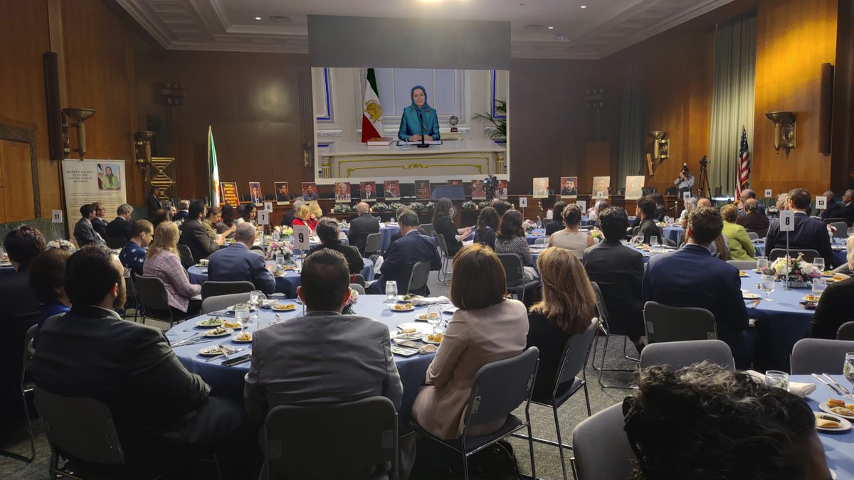 Maryam Rajavi tweet media