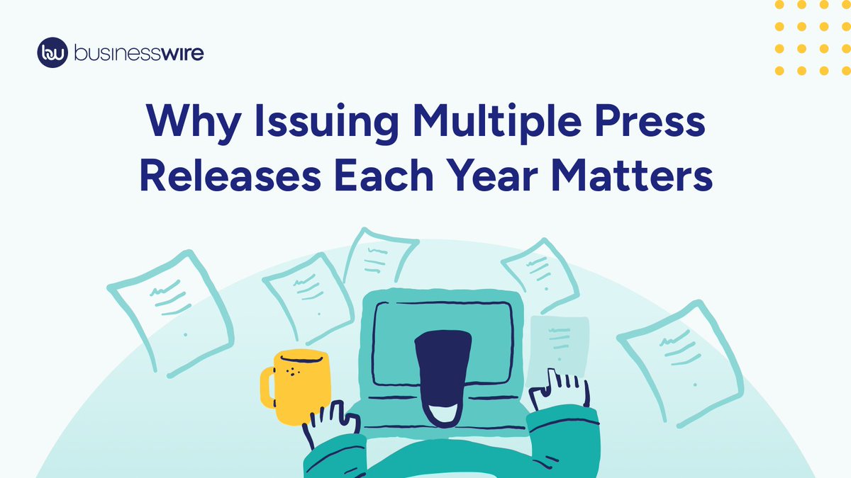 BusinessWire's tweet image. A one-time announcement doesn’t reflect your full value. Stay visible, trusted, and competitive with a regular press release strategy. hubs.la/Q049BsCH0
#PressRelease #PublicRelations #PRStrategy #SEO