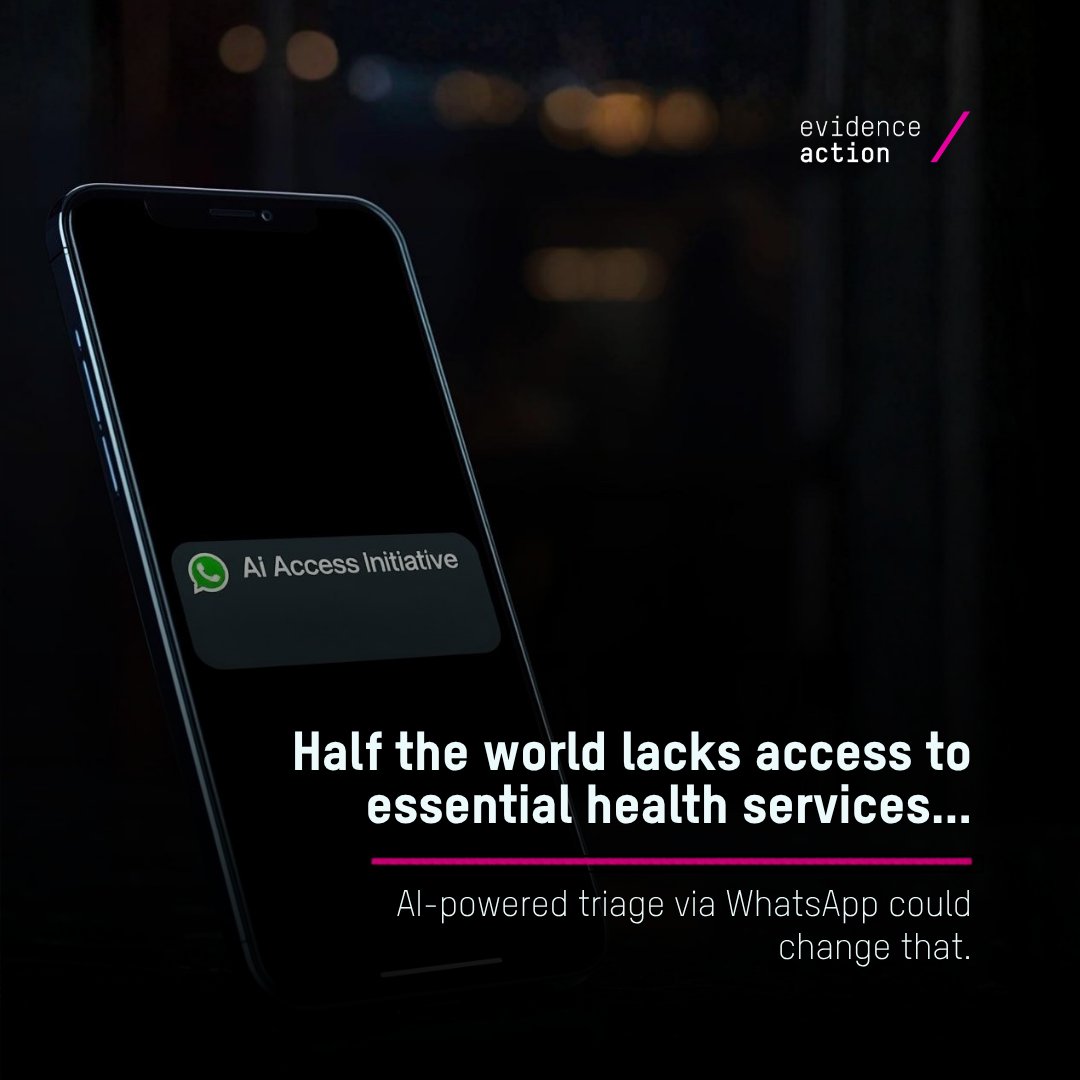 Evidence Action tweet media