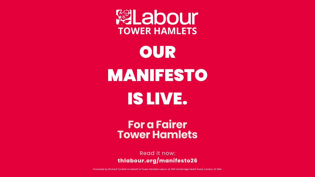 Tower Hamlets Labour Group tweet media