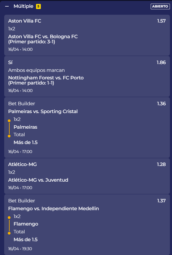 Le pregunte a Grok por un pronostico para los partidos de #EuropaLeague , #CopaLibertadores y #CopaSudamericana y esto fue lo que me recomendo: Cuota 7