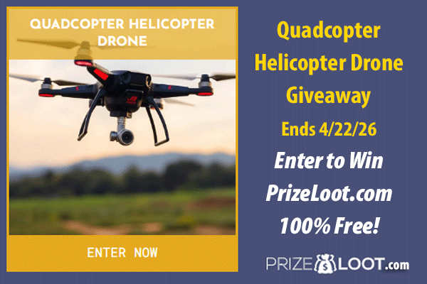 Prizeloot's tweet photo. Soar to new heights!🚁 Enter For Your Chance To #Win a Quadcopter Helicopter Drone on April 22nd!⌛

✔️Get FREE ENTRIES: https://t.co/ZQpMzlrN8L https://t.co/IUd1kWDO0M
