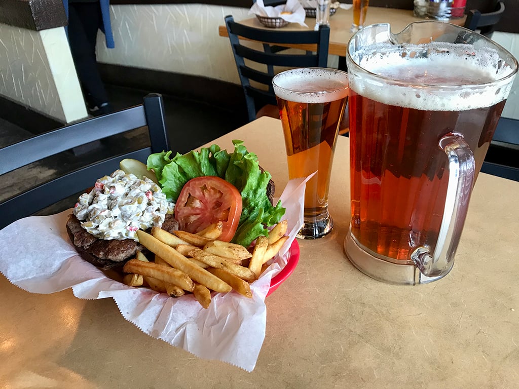 ThePeanutBarrel's tweet photo. We've got the rainy day cure - good food and cold beer 🍻 https://t.co/UcyWHZdUhf