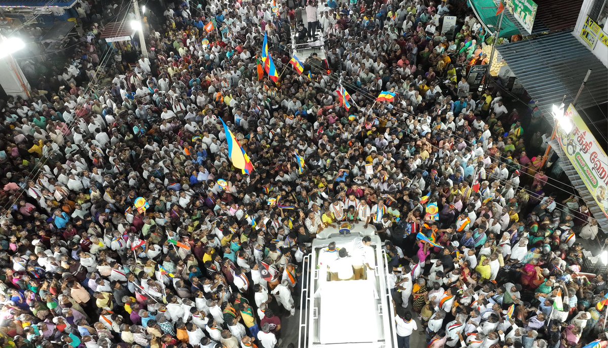 draramadoss's tweet image. அஇஅதிமுக தலைமையிலான தேசிய ஜனநாயக கூட்டணியில், பாட்டாளி மக்கள் கட்சி பென்னாகரம் சட்டமன்றத் தொகுதி வேட்பாளர் பாடி செல்வம் அவர்களுக்கு மாம்பழம் சின்னத்தில் வாக்கு சேகரித்து, பென்னாகரத்தில் தேர்தல் பரப்புரை செய்த போது.!

#election2026 | #PMK | #NDA