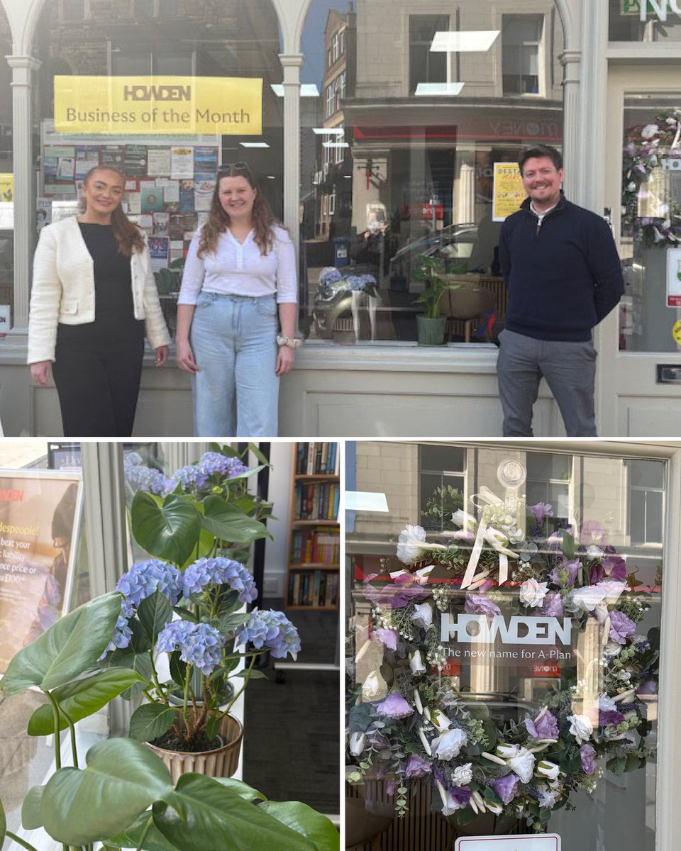 howdenlocaluk's tweet photo. 🌸 Spring blooms inspire our teams! Harrogate branch teamed with a local florist to brighten the office and celebrate the season. We cherish strong local ties and support our community. #PeopleFirst #LocalCommunity #Spring #Howden https://t.co/SLU10OBRFx