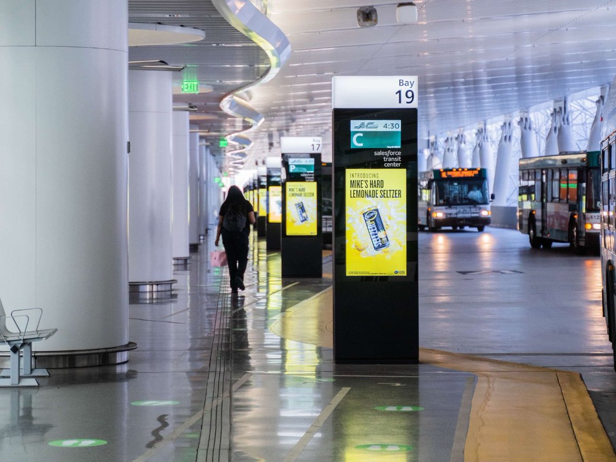 Have a domination available at the Salesforce Transit Center in SOMA. You get 3 huge walls and 120+ screens, if any of you are looking to make noise in SF. Message me!