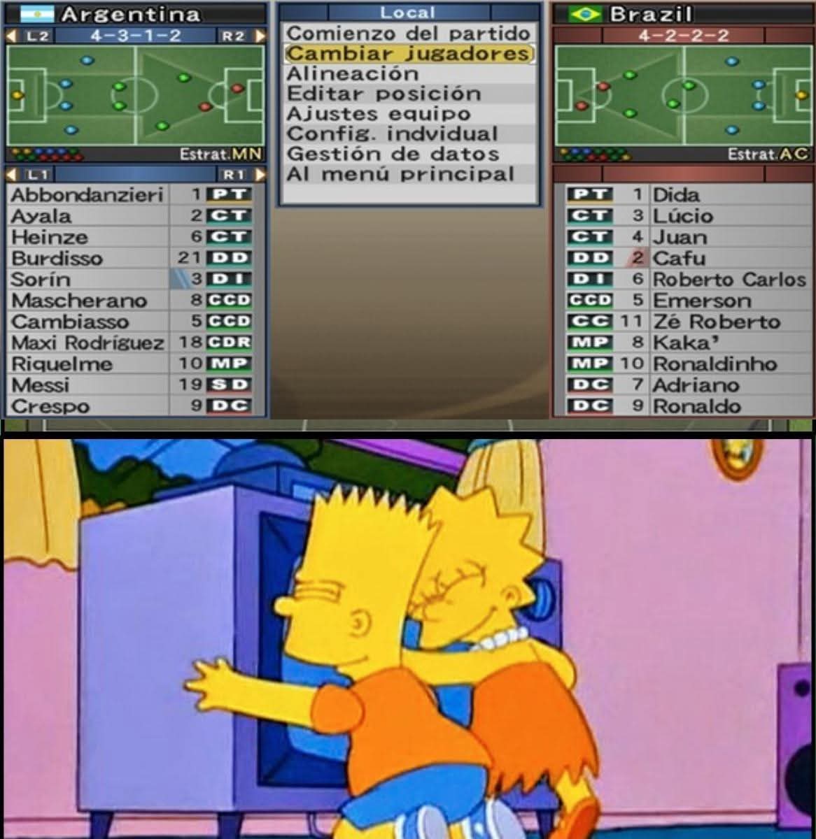 Extraño cuando era chico y jugaba al Pes. Esos momentos no van a volver, Konami lo mató.