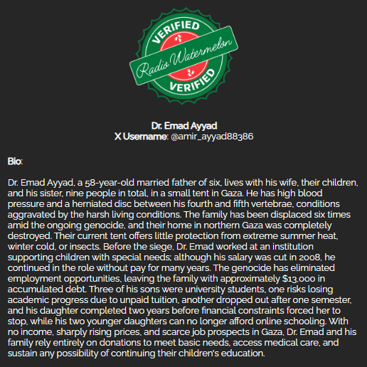 amir_ayyad88386's tweet image. With hope and faith in God and then in you, my family and I need your support to overcome these difficult circumstances. Your donation or sharing of this post will make a real difference in our lives 🙏✨
[chuffed.org/project/137768]
#Donate #Help #RetweetForGood 
@Alexander_Avina