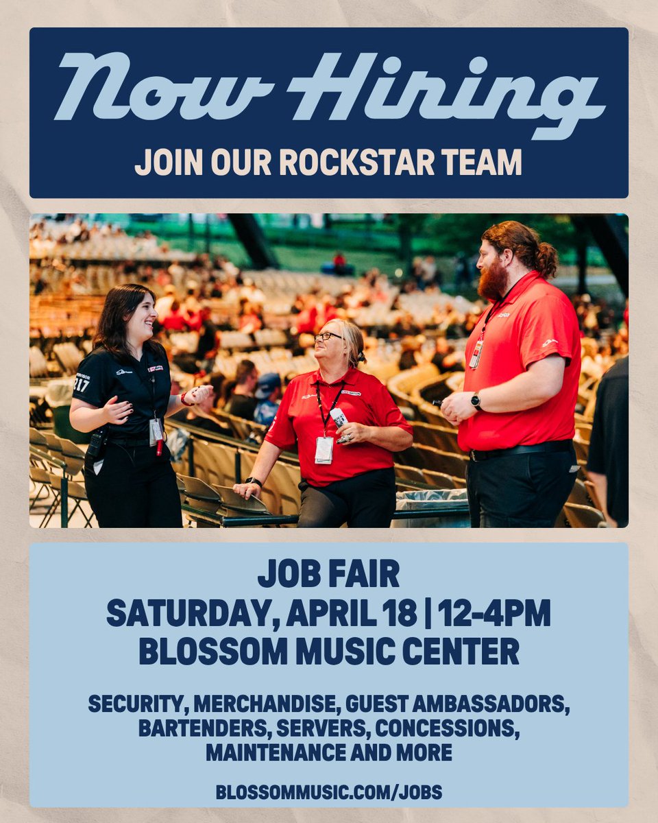 Blossom Music Center tweet media