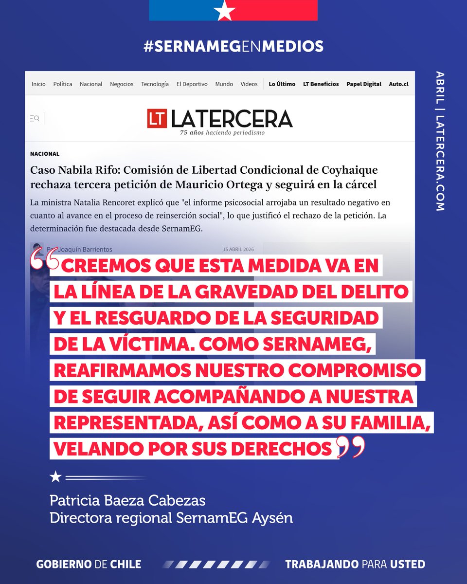 SernamEG Chile tweet media