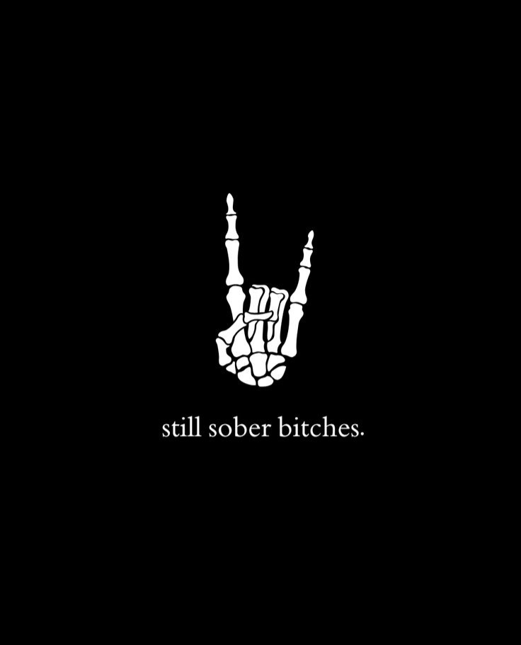 Anyways happy sober birthday to me 😊🖤