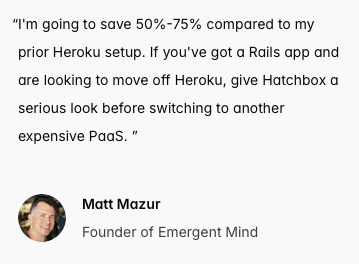 Hatchbox.io tweet media