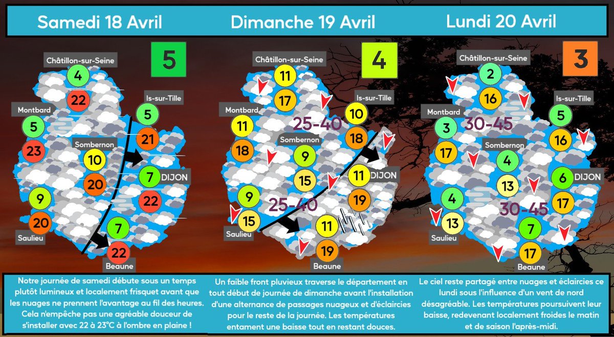 Météo Côte-d'Or tweet media