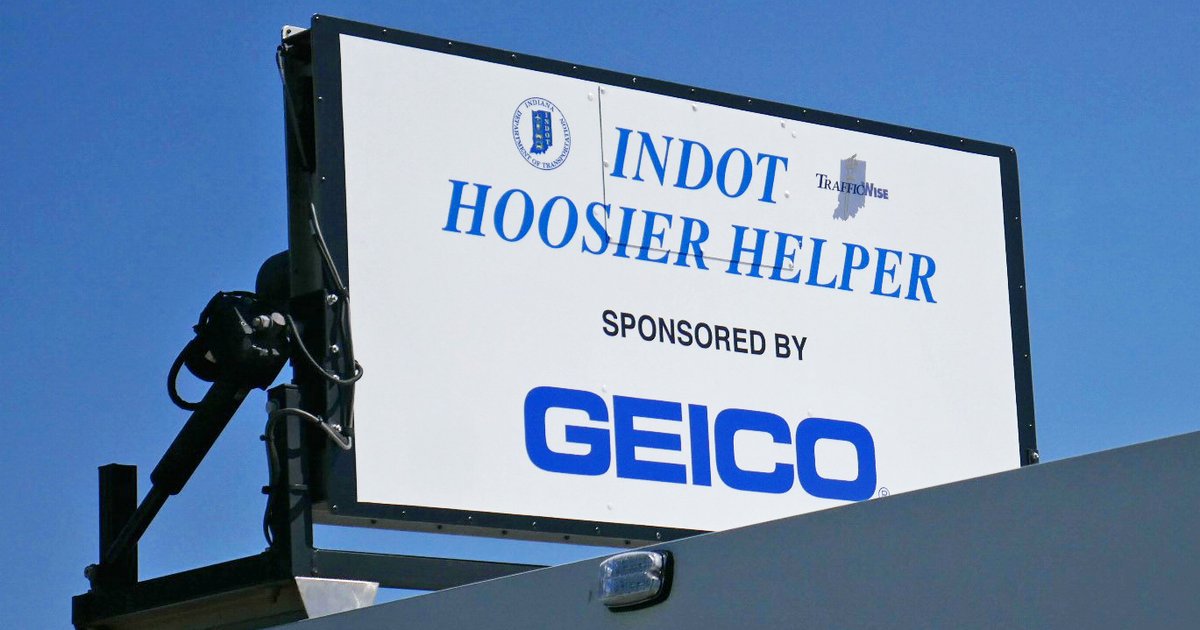 INDOT tweet media