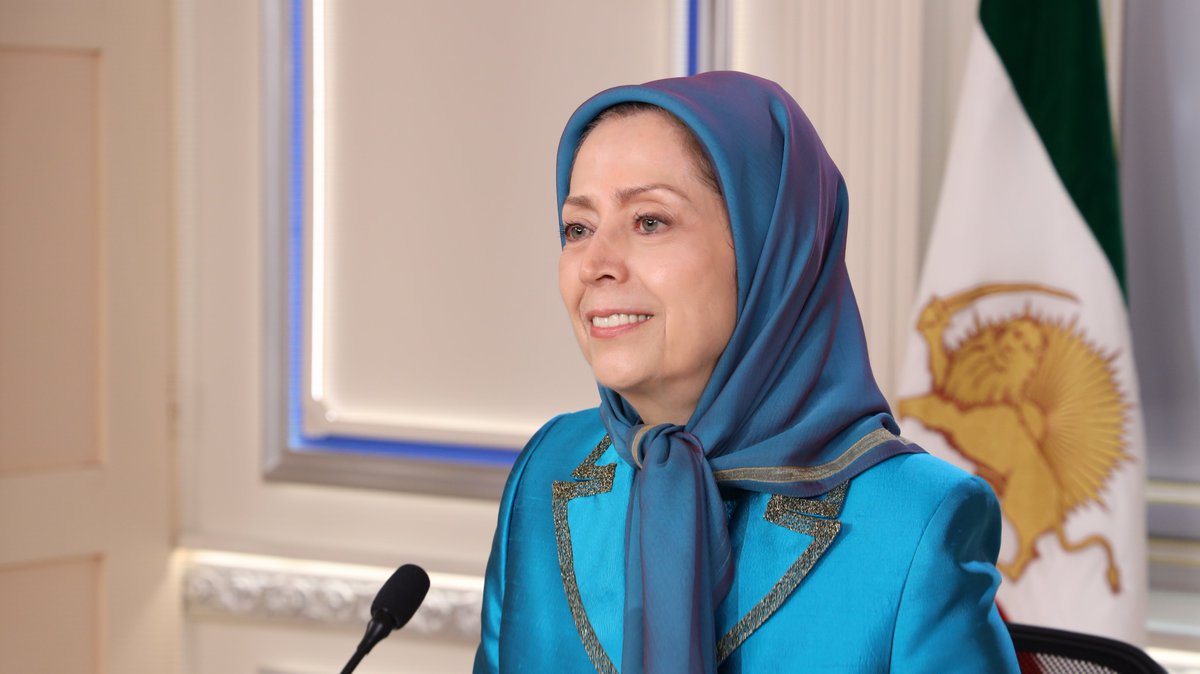 Maryam Radjavi tweet media