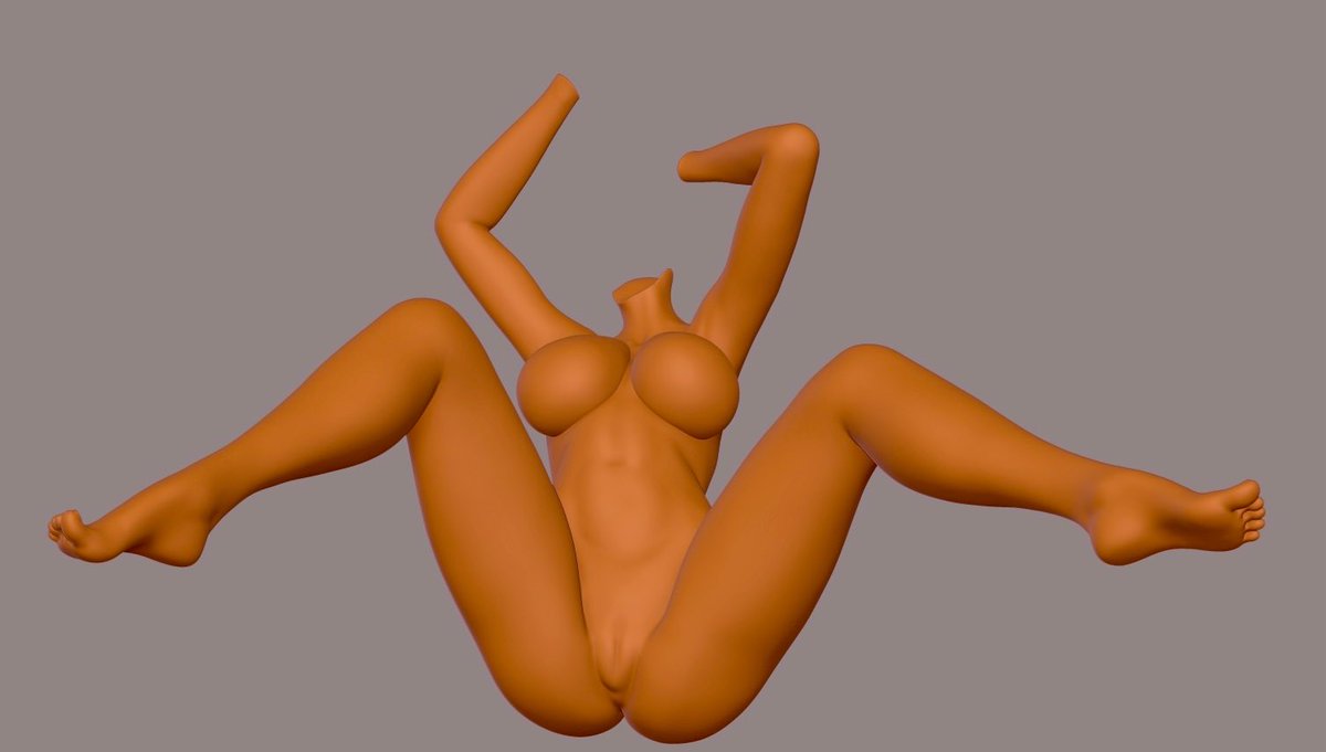 ブーディカさんwip 
華奢な前作のマシュとは対照的に肉感マシマシです🤤