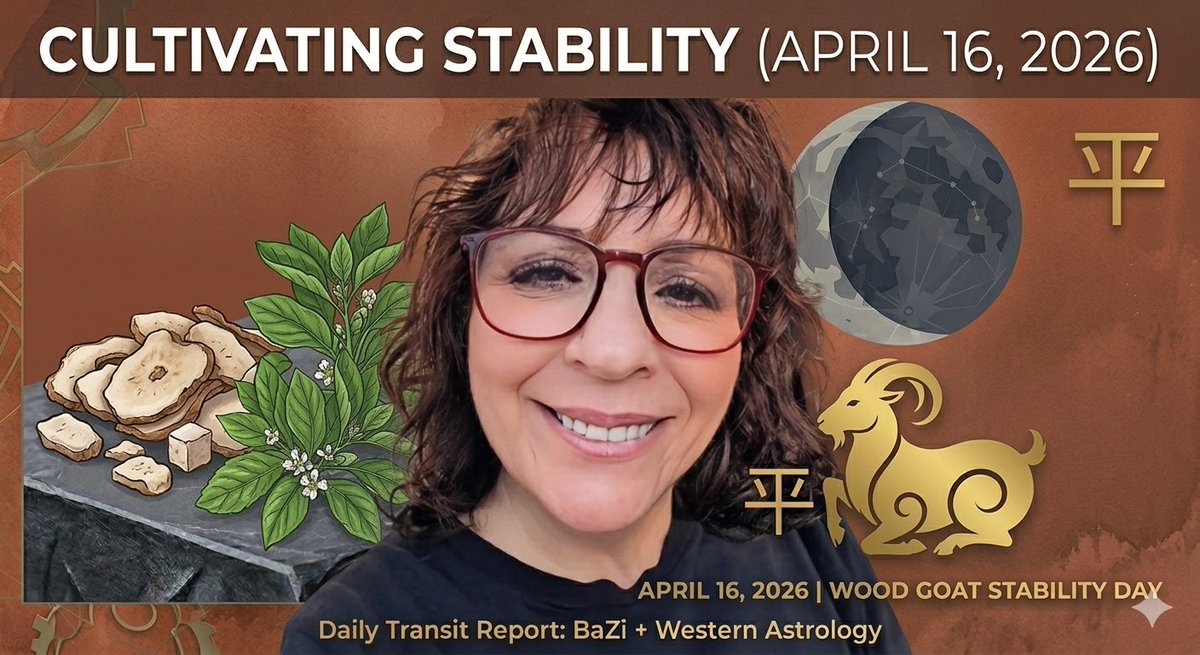 April 16, 2026: Strategic Stability ✨

​Today is about anchoring the expansion. While the Aries Sun pushes for forward momentum, the Moon shifts into Taurus, demanding a secure foundation. We are cultivating ultimate flow by grounding our recent growth in tangible reality. We’ve