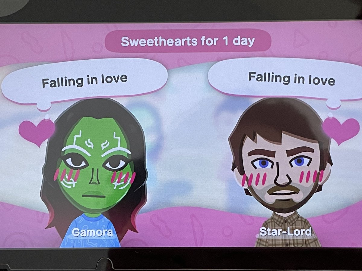 manyfandomotaku's tweet photo. It happened!! Starmora on Tomodachi Life is official!! And right on release day!! #TomodachiLifeLivingTheDream #TomodachiLife #starmora https://t.co/1LQr9Shznx