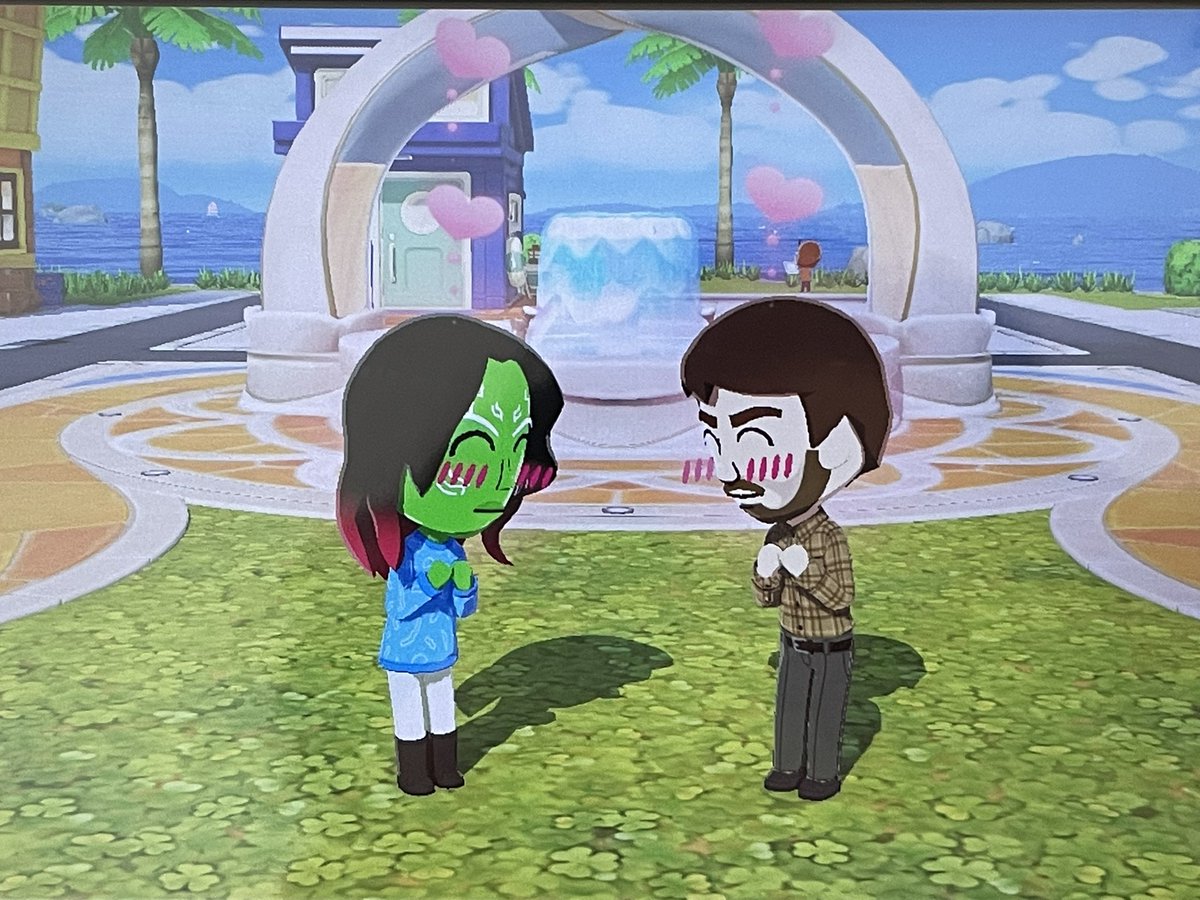 manyfandomotaku's tweet photo. It happened!! Starmora on Tomodachi Life is official!! And right on release day!! #TomodachiLifeLivingTheDream #TomodachiLife #starmora https://t.co/1LQr9Shznx