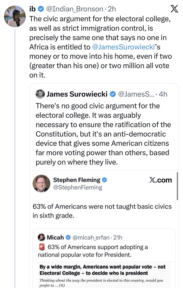 James Surowiecki tweet media