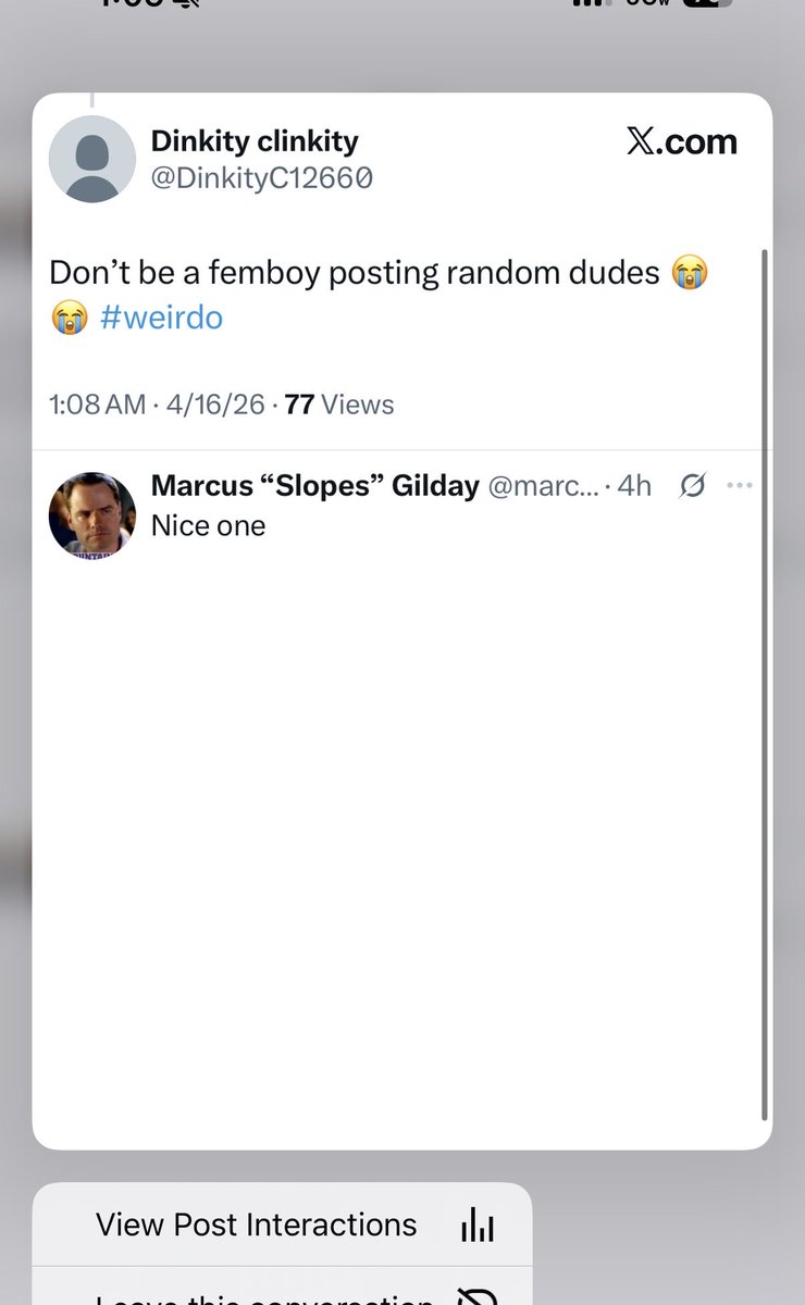 Marcus “Slopes” Gilday tweet media