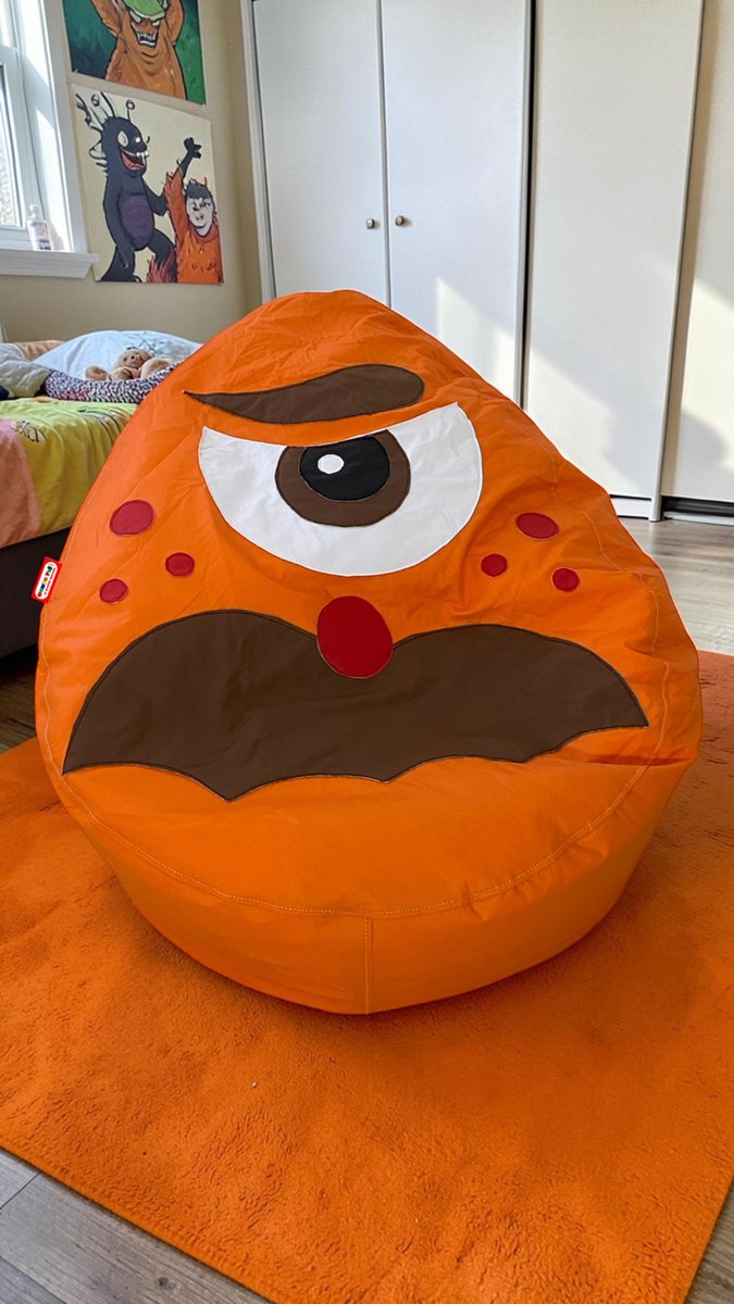 mundopuff's tweet photo. ¡Bigote, monstruos y muuucha comodidad!  Puff Monster Orangemoustache.
 Diseño simpático y original que se convierte en el favorito de todos
 ¡Con envío a todo México!
 Informacion y compra en https://t.co/4rZbHGQxz7
#PuffMonster #puff #MundoPuffmexico #monstruo #divertidos https://t.co/Kx2IaorW7I