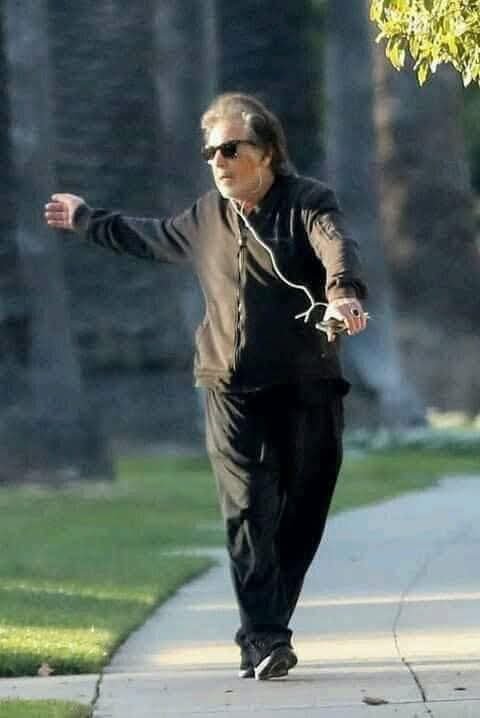 pittchero's tweet photo. Sé como Al Pacino, disfruta la vida, ahora es cuando! https://t.co/XEa6CVmI86