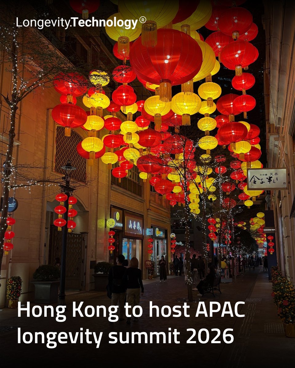 LongevityTech's tweet image. Hong Kong to host APAC longevity summit, positioning the region at the center of translating science into real-world healthspan solutions.
ㅤ
Link in bio.
ㅤ
#longevity #healthspan #innovation #apac #futureofhealth
