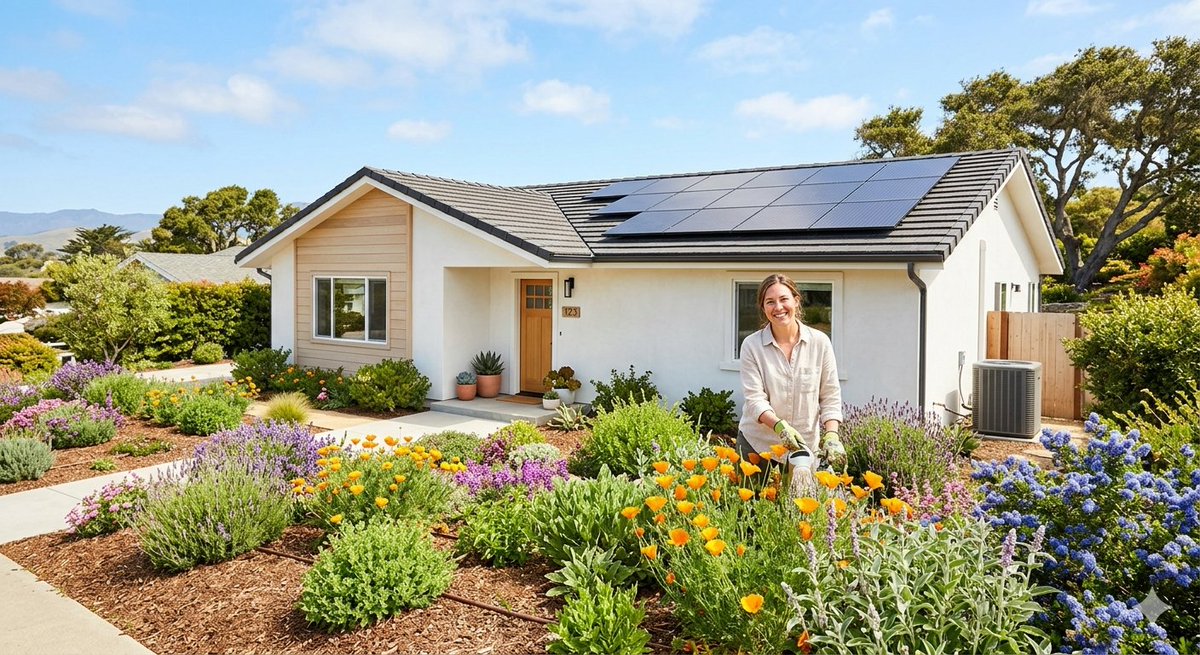 kimberly_estate's tweet photo. CA Spring Homeowner Check: 1️⃣ Clean solar panels ☀️ 2️⃣ Fix irrigation leaks 💧 3️⃣ Clear brush for defensible space 🌿 4️⃣ Service the A/C ❄️ Stay ahead of the heat and keep your home efficient! #CAHomeowners #SpringTips #Maintenance https://t.co/FQGViKw7ka