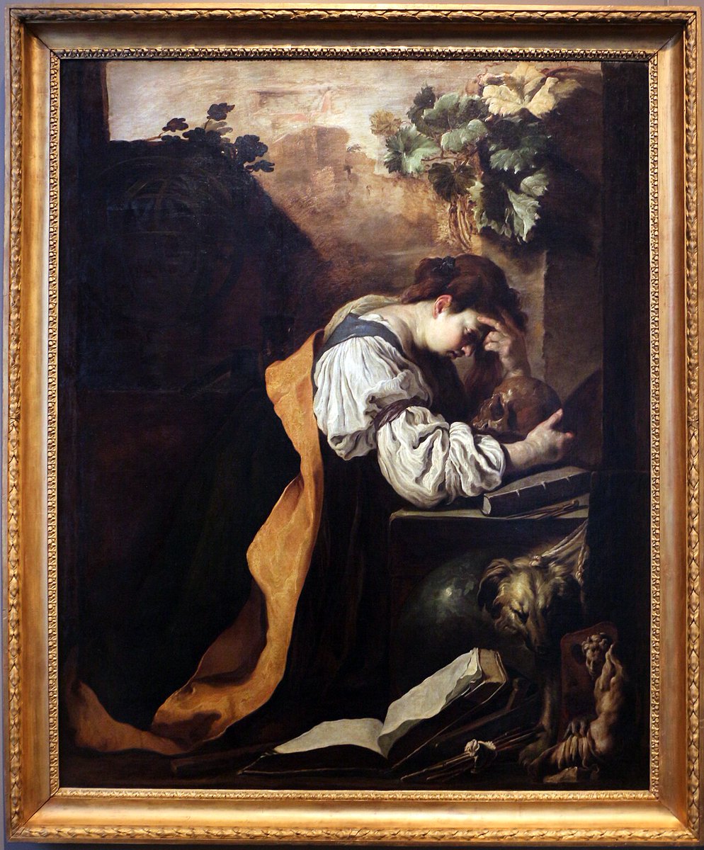 TomasMu73833924's tweet image. 'Meditación'
Creación hacia 1618.
Técnica: Óleo sobre lienzo.
Dimensiones: 179 × 140 cm.
Ubicación: Galería de la Academia de Venecia, Italia.
Autor: Domenico Fetti (italiano, c. 1589-1623)
#arts #paintings