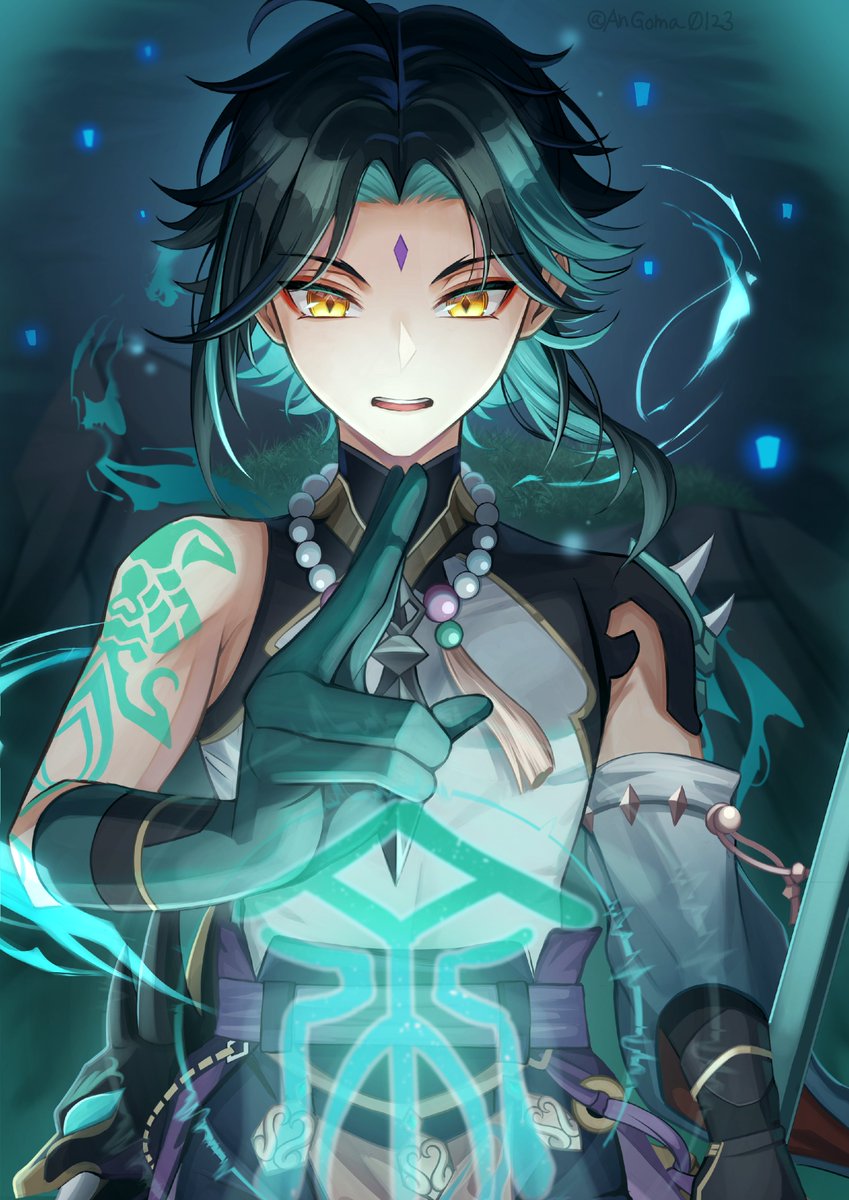 魈お誕生日おめでとう！大好きです！(再掲)
#魈生誕祭2026