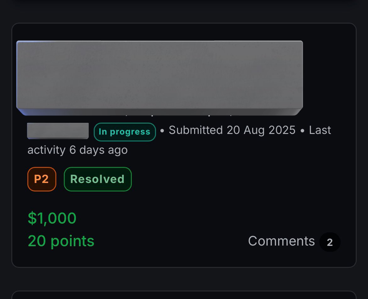 k_wijewardhane's tweet image. Finally, after 8 months, I received a $1000 reward.

#bug #bugbounty #bugbountytips #bugcrowd #bugbountytip