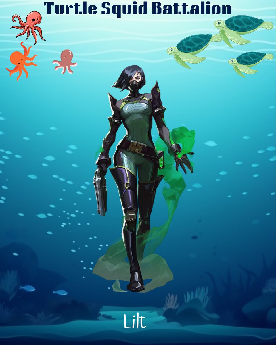 Turtle Squid Batallion tweet media