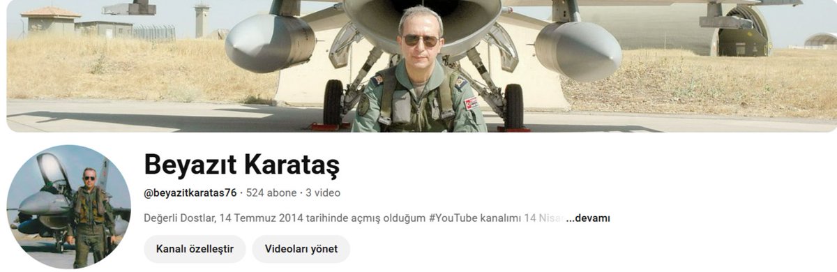 BeyazitKaratas's tweet image. - Değerli Dostlar, 
- 14 Temmuz 2014 tarihinde açmış olduğum #YouTube kanalımı 14 Nisan 2026 tarihine kadar hiç kullanmadım. 
- Arkadaşlarım ve Takipçilerim çok uzun zamandır kanalı aktif hale getirmemi istiyorlardı. Şimdi fırsat bulup bu istekleri karşılamaya çalışacağım. 
-