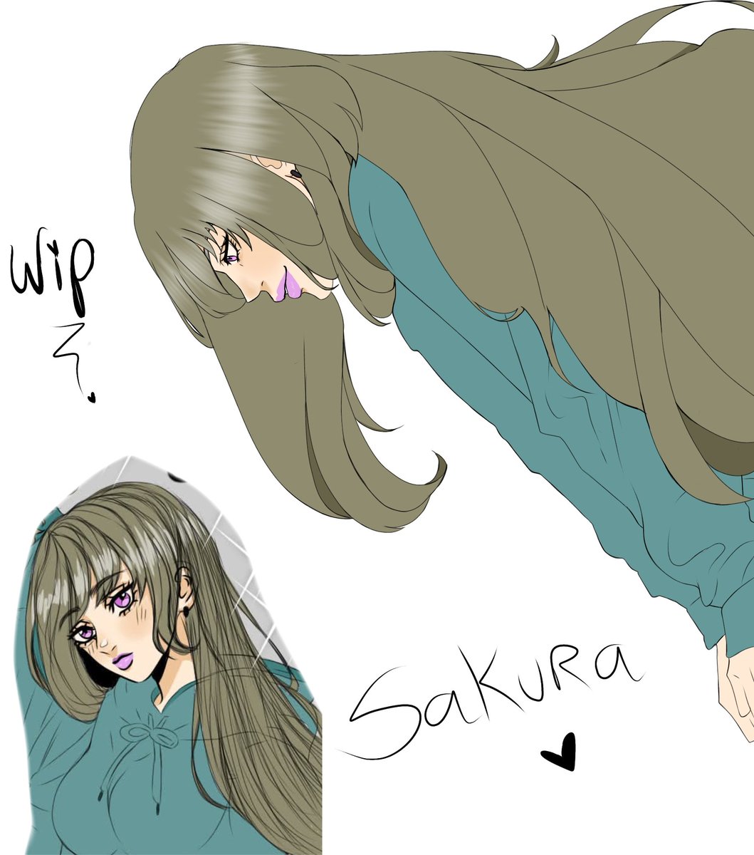 shiingahers's tweet photo. Wip ✨ Sakura ✨ 💕 

Continúe collab Tamanosuke Uchiaba ❤️✨🥺✨ by Shiingahers 

FB ✨💕 https://t.co/DWCJFxmbFq