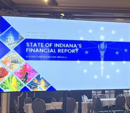 Indiana State Comptroller Elise Nieshalla tweet media