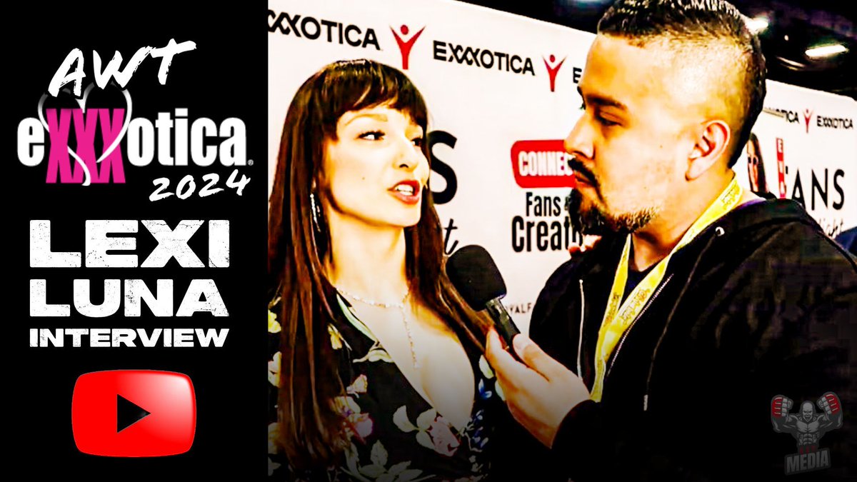 BryBurga's tweet image. REWIND: @lexilunaxoxo joins the Trendsetter at Exxxotica. Lexi gets real on mentoring new talent, staying in front of the camera, and her take on the junior MILF label.

Watch the FULL INTERVIEW 👇️ 
youtu.be/CZZONhpWohg 

#lexiluna #exxxotica #adultentertainment #hspmedia