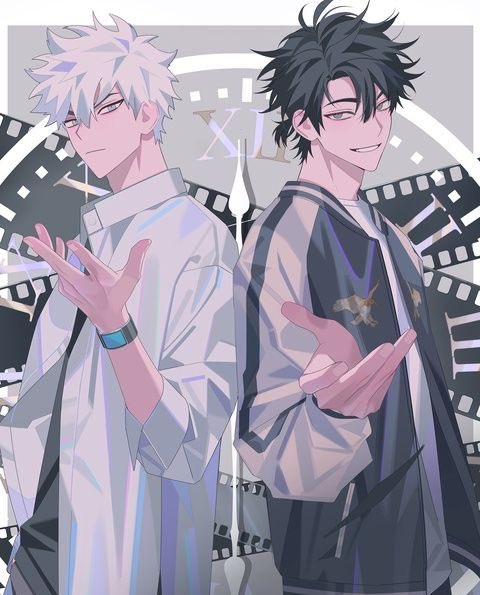 dear link click fans … PLEASE watch Lycoris Recoil リコリス・リコイル!!!! 

they r both SUPER good and the mcs are v much like shiguang but gl/yuri !!!